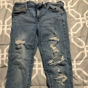 American eagle ripped jeans